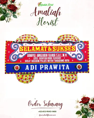 Karangan Bunga Ucapan Selamat di Cimareme